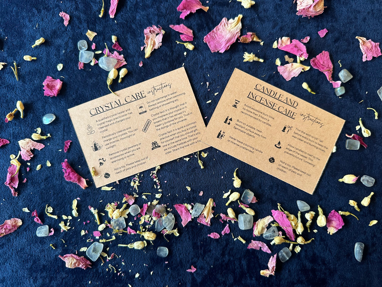 Valentines / Friend / You Rock Crystal gift card and gift bag - Polished Heart