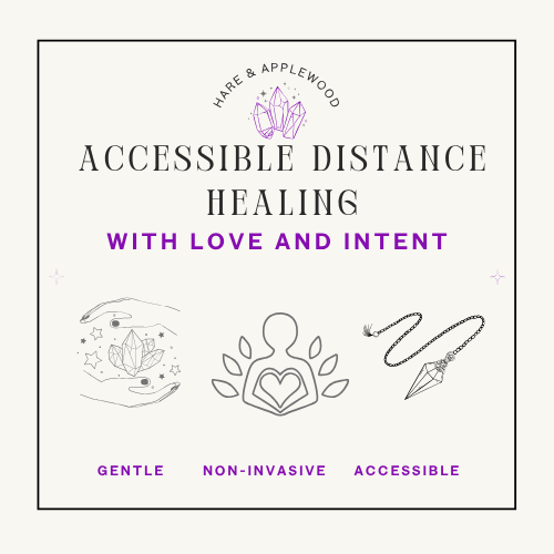 Distance Healing, accessible and inclusive