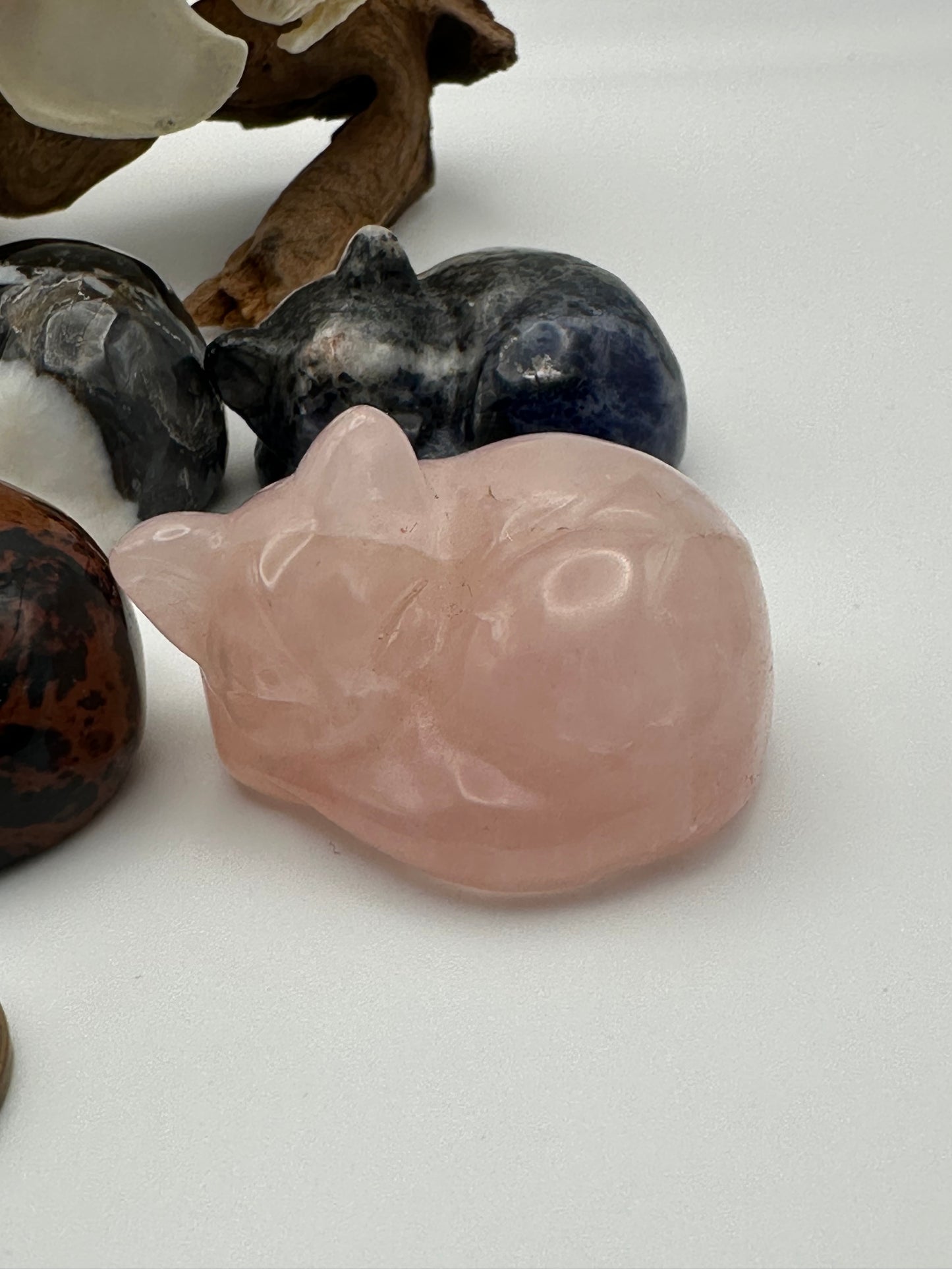 Crystal - Polished Sleeping Cat