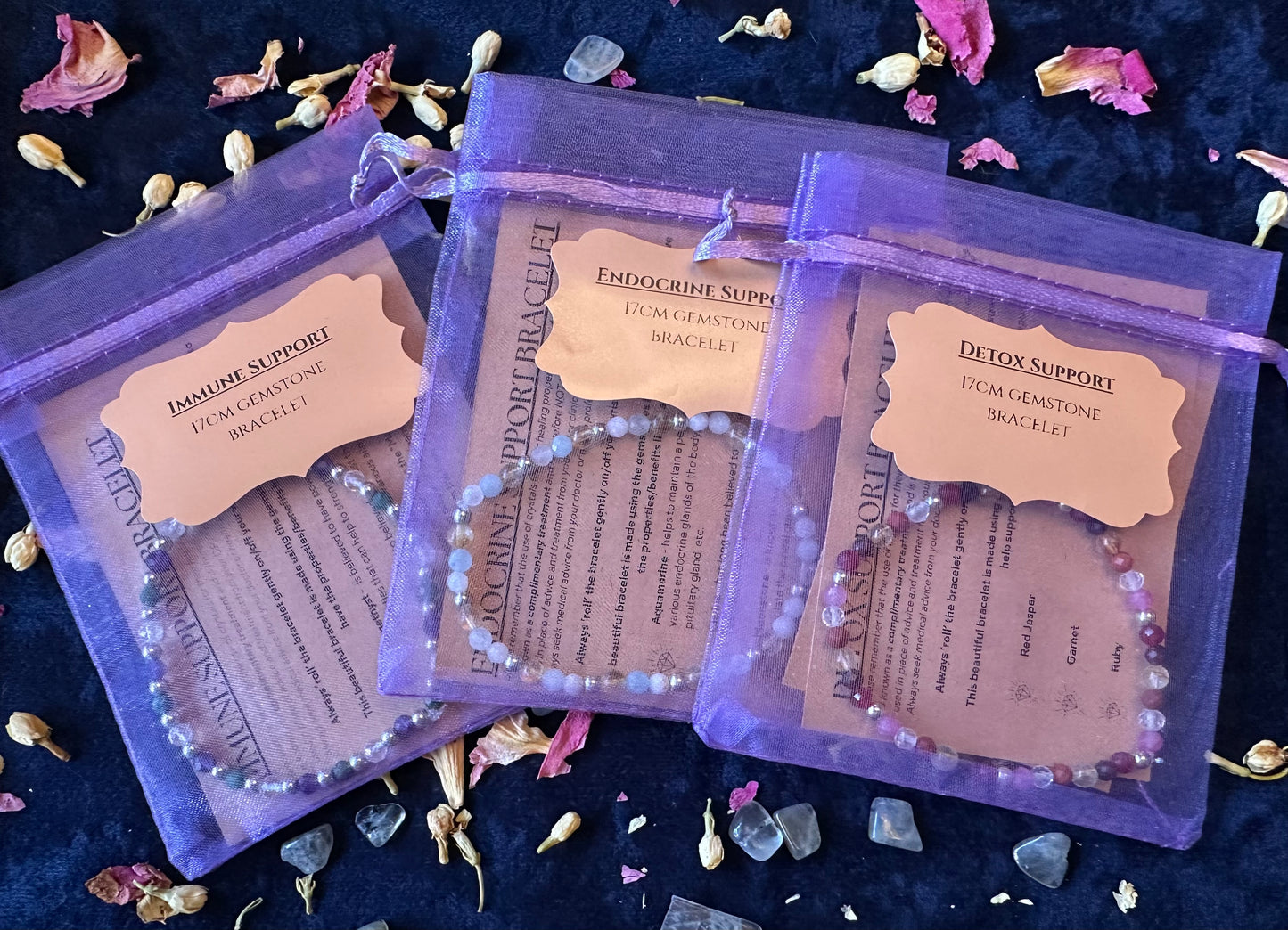 Crystal Support Bracelet