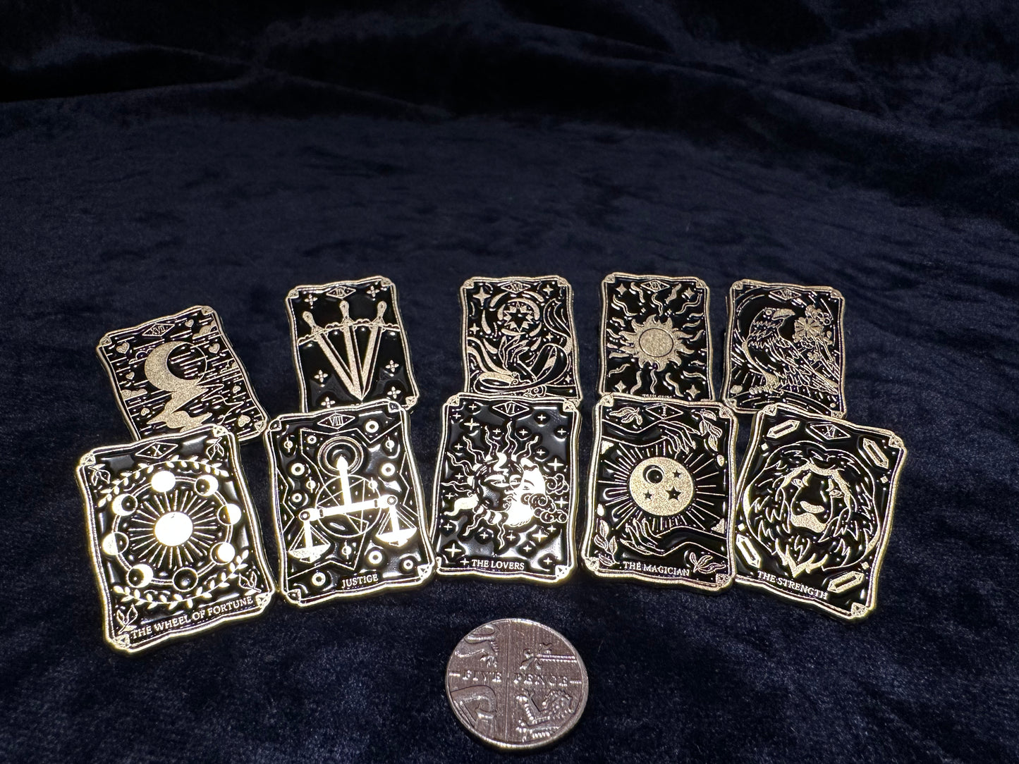 Pin Badge - Enamel Tarot